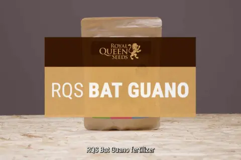 Sacchetto di fertilizzante RQS Bat Guano, un eccellente ammendante naturale derivato dalla cacca di pipistrello, ideale per nutrire le tue piante.
